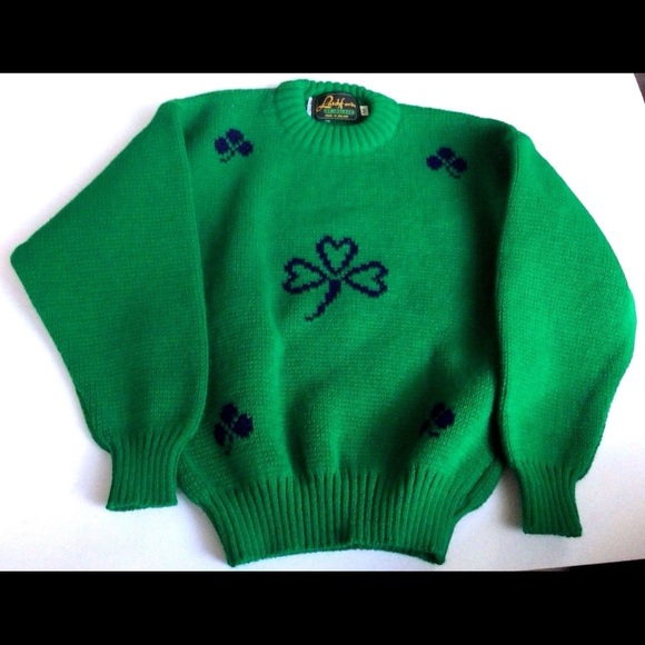 Latchfords of Ireland Other - NWOT Latchfords of Ireland Shamrock ☘️ Sweater M L